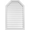 Ekena Millwork Octagonal Top Surface Mount PVC Gable Vent w/ 2"W x 2"P Brickmould Sill Frame, 26"W x 40"H GVPOT26X4003SF - alternate 1